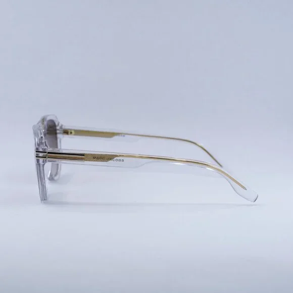 🕶️ New Marc Jacobs MARC588/S 0900HA Sunglasses -Crystal Frame, Brown Lenses - Picture 8 of 11